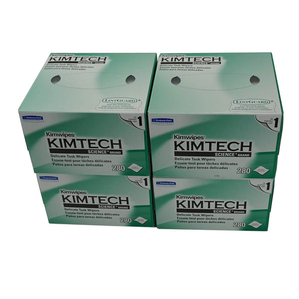 KimWipes no-lint Tissue, Pack of 4, KW01x4 (C)