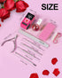 Nail File and Buffer Set, MORGLES 3pcs Nail Files 100/180 with 2pcs Buffers, Cuticle Trimmer Kit for Women