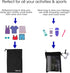 Waterproof Multifunctional Toiletry Shower Bag for Gym, Travel, Business, Portable Hanging Bathroom Caddy