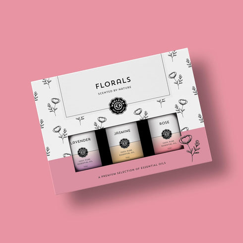 Set 10 ML (3 Pack, Floral Bliss Essential Oil | Pure, Natural & Undiluted Therapeutic Grade Essential Oils for Home