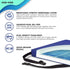 NYOrtho Gel Cushion for Wheelchair, Cooling Gel Pad for Sitting, Non-Slip Cover, Water-Resistant