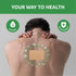 Extra Large Heat Patches - Maximum Strength Natural Muscle & Joint Relief, Fast-Acting Hot Patches for Back, 10 Pack