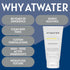ATWATER Smooth Target Men's Shaving Cream - 5 oz Pre-Shave & Shave Cream in One for Sensitive Skin, Knick-Free