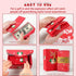QiwagFerng 1, 6 Set) Surprise Gift Box Explosion for Money, Merry Christmas Explosion Gift Box, Money Gift Box for Cash