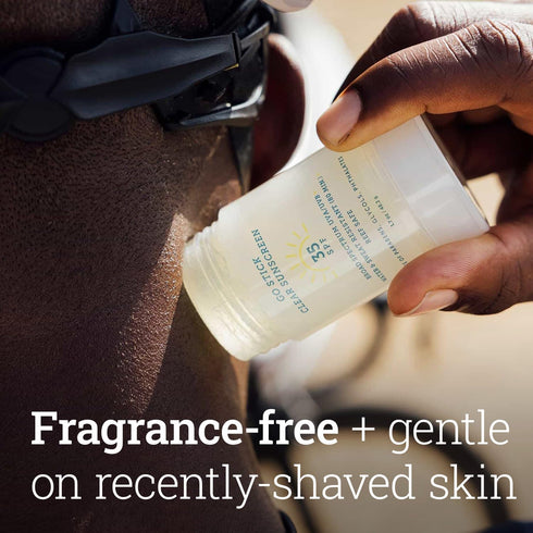 Oars + Alps Go Stick Clear SPF 35 Face Sunscreen, Skin Care with Vitamin E, Water and Sweat Resistant, TSA Friendly