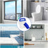 YoleShy Shower Scrubber Non-Scratch Bathtub Scrubber Heavy Duty Scrub Pad with Handle for Bathroom Tile Bathtubs Shower