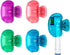 Nincha 4-Pack Multicolor Toothbrush Head Covers - Universal Clip-On Protector for Manual &