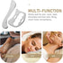 Set, 2pcs Stainless Steel Muscle Scraper and Massage Scraping Board Body Gua Sha Tool for Myofascial Release, Spa