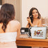 Peace Love Cosmetic Bag for Women, Accessories Organizer, Travel Essentials Purse Toiletry Pouch with Zipper