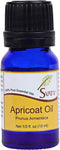SVATV Apricot Essential Oil for Natural Yoga Massage - Therapeutic Grade & Room Freshener Diffuser, 10ml
