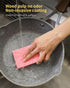 Heavy Duty Cellulose Kitchen Sponges, Tough Mess Cleaning without Scratching, Pop Up Eco Sponges DIY Orange (6 Pack)