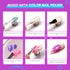 Makartt 3D Painting Gel, Clear Nail Gel for Nail Art, Chrome Nail Powder Micro 3D Sculpting Gel for DIY