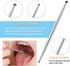 Tonsil Stone Removal Set with Stainless Steel Tool, LED Light Remover, Long Swabs, and Irrigator Syringe