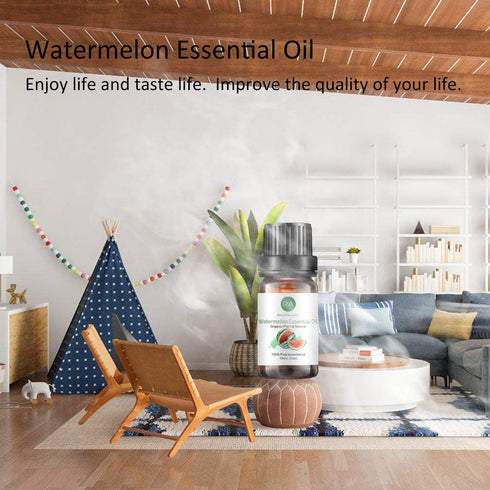 2-Pack Watermelon Essential Oil, Pure, Undiluted, Therapeutic Grade Watermelon Oil, 2x10 mL