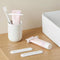 Xinjoduz 10 Pack Toothpaste Tube Squeezers, White PP Reusable Toothpaste Dispenser Clip &