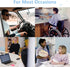 Cushions,Tailbone JM00012-01 Memory Foam Seat Cushion,Anti-Slip Gel & Memory Foam Office Chair Pain Relief Seat Cushion