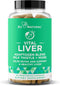 Vital Liver Cleanse Detox & Repair - 60 Vegetarian Soft Capsules for 9-in-1 Liver Support with Milk Thistle, Artichoke