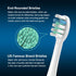 3 Pack Toothbrush Replacement Heads Compatible with WaterPik Sonic Fusion 2.0, FitMount Flossing Brush Head