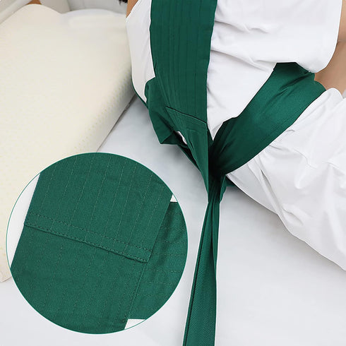 OhMill Bed Restraint Straps Elderly Patient Wheelchair Seatbelt Cotton Shoulder Harness Anti-Fall Chest Vest Constraint