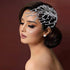 Wedding Headband Crystal Bridal Headpiece Rhinestone Hair Accessories for Women Bride and Bridesmaids (562 Silver)