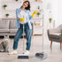 Broom with Dustpan Combo Set, 3 in 1 Brooms for Indoor and Outdoor, Long Handle Heavy Duty for Home Cleaning