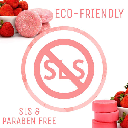 Sweet & Sassy 3 Shampoo Bars - All Natural, Organic, SLS Free, Plastic Free, Safe for Color Treated Hair