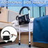 WISDEER Bed Rails for Elderly Adults Safety: Side Assist Grab Bar Handrails for Seniors with Dual Handle Rails
