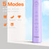 Bitvae R2 Rotating Electric Toothbrush for Adults, 8 Brush Heads, 5 Modes, Purple