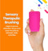 Wilbarger Wilbarger 6 Count (Pack 1) Method Therapy Sensory Brush Occupational & Therapressure Brush for Calming