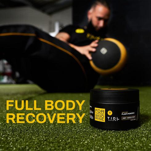 TIDL Cryotherapy Performance Cream, Advanced Pain Relief for Full Body Recovery, Organic Plant-Based Formula, 3 oz