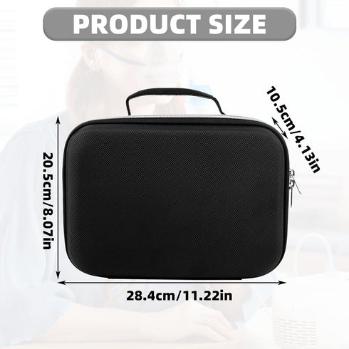 JDVBDNK Hard Case for Smart Nebulizer,Portable Nebulizer Bag,Desktop Inhaler Nebulizer for Home Travel Use,Medical Case