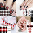 TailaiMei 14 Sheets Halloween Nail Wraps Stickers, Self-Adhesive Full Wraps with 2 pcs Nail Files for DIY Nail Art