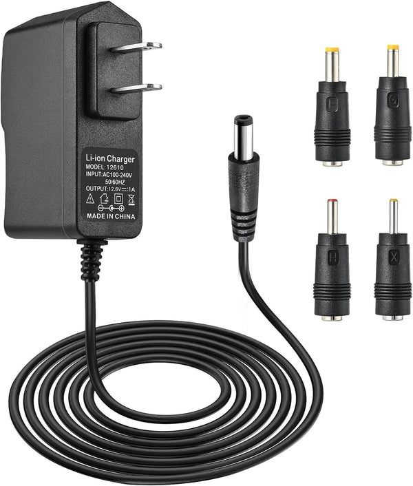 YDRANT 12v Massage Gun Charger 12v ~ 12.6v 1.0A Charger for 12.6v (Universal
