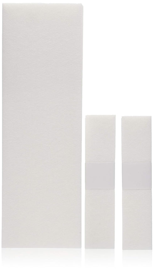 Non Woven Facial and Body Wax Strips, 100 Total, 50 Small, 50 Large