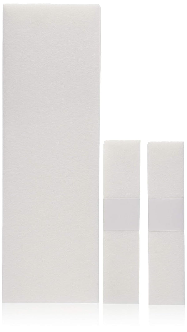 Non Woven Facial and Body Wax Strips, 100 Total, 50 Small, 50 Large