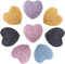 SUNYIK Assorted Natural Lava Rock Puff Heart Pocket Stone Aromatherapy Essential Oil