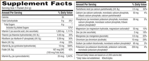 Emergen-C 1000mg Vitamin C Powder, Immunity Supplements, Pink Lemonade Flavor, 30 Count