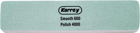Nail File and Buffer Block, 600/4000 Grit Pack of 8 for Natural Nails Shine Polishers