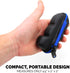 CASEMATIX Asthma Inhaler Travel Case with Lanyard and Clip-on Keychain Carabiner, Black