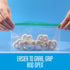 Pack, 100-pack Ziploc Snack Bags, Value