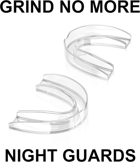 Mouth Guard for Women, Custom Fit Moldable, (2) Guards for Teeth Grinding & Case, Comfortable Dental Guard