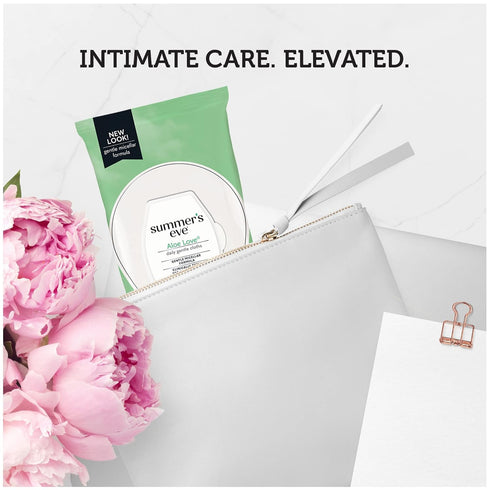 Summers 32 Pack 4 Eve Cleansing Cloths Aloe Love - ct