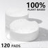 Makeup Remover Pads - Gentle & Sensitive on Eye & Face Skin, Powerful Cleansing Wipes for Daily Makeup Removal, 120 Pcs