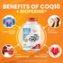 Doctor's Best High Absorption CoQ10 with BioPerine, 200 mg, 180 Count, Vegan, Non-GMO, Gluten & Soy Free