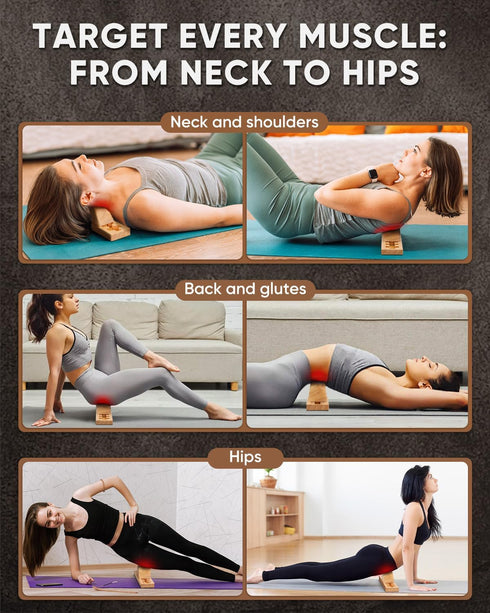 ONUEMP Psoas Release Tool, Fully Adjustable Hip Hook Psoas Muscle Release Tool, for QL, Hip Flexor, Back, Hamstring