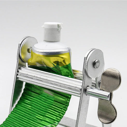 Naroote Toothpaste Squeezer Tube Roller, Multifunctional Metal Toothpaste Tube Squeezer Paint Tube Wringer Tooth