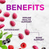 Zinc Gummies for Adults 50 mg, High Absorption Immune Health Support, Vegan, Gluten Free, Mixed Berry Flavor, 120 Count
