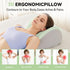 Tailbone Memory Foam Seat Cushion, Orthopedic Coccyx Support Pillow with Non-Slip Cover & Cutout Design, Ergonomic