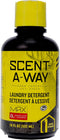 Scent Eliminator Laundry Detergent, Hunters Specialties Scent-A-Way MAX, Unscented Formula, 18 OZ Bottle for Hunting