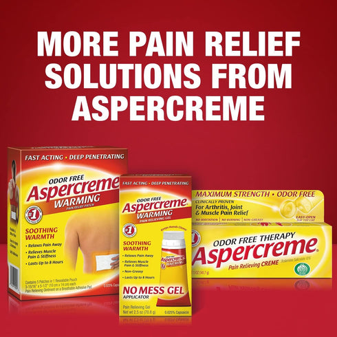Aspercreme Lidocaine Patches - 5 Count (Pack of 3)